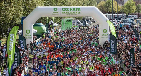 El Oxfam Intermón Trailwalker, un 'teambuilding' con carácter benéfico