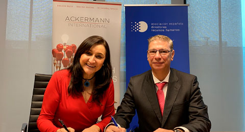 Ackermann International renueva el patrocinio de la Asociación Española de Directores de Recursos Humanos