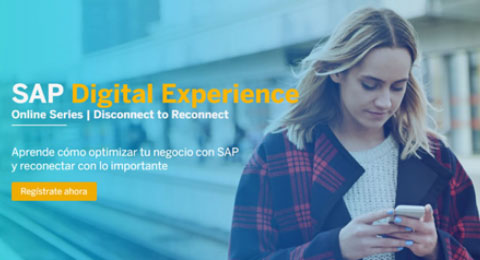 Desconecta para reconectar con SAP Digital Experience