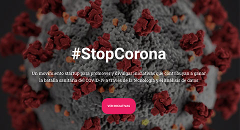 #StopCorona, la plataforma de empresas y startups para ayudar en la lucha contra el Covid-19 a través de la tecnología y el análisis de datos