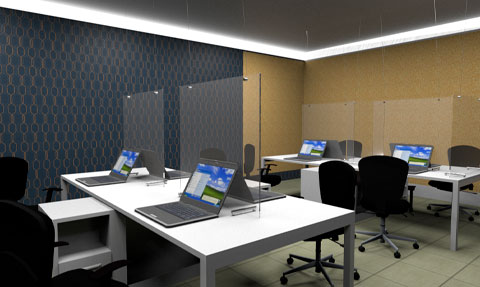 Las pantallas de seguridad y protección para oficinas, entre las tendencias en materia de seguridad anti-COVID