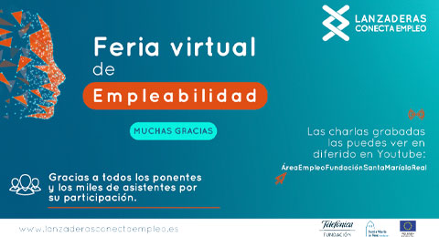 Más de 5.000 personas participan en la Feria Virtual de Empleabilidad 'Lanzaderas Conecta Empleo'